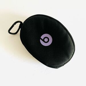 Beats by Dre Black Soft Travel Headphones Carrying Case